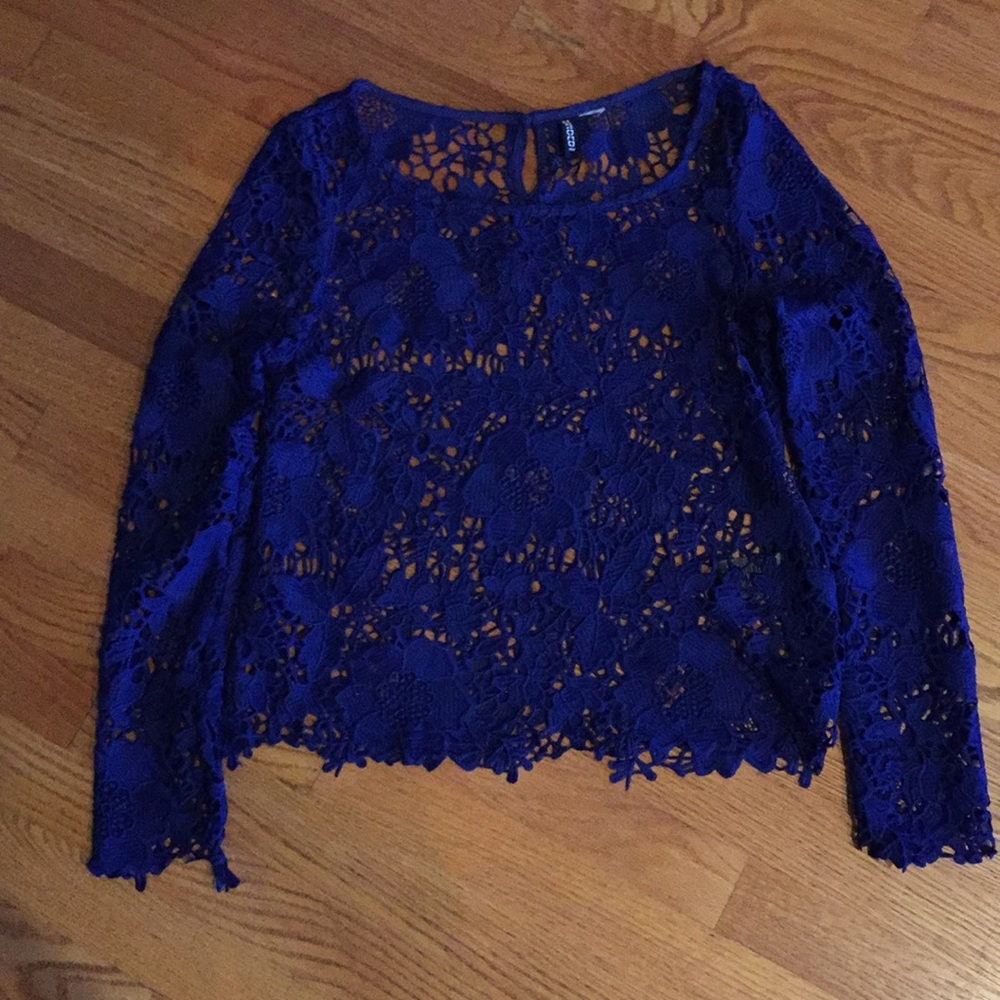 Fancy lace top